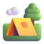 🏕