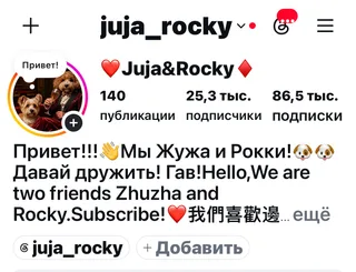 Жужа и Роки, фотография