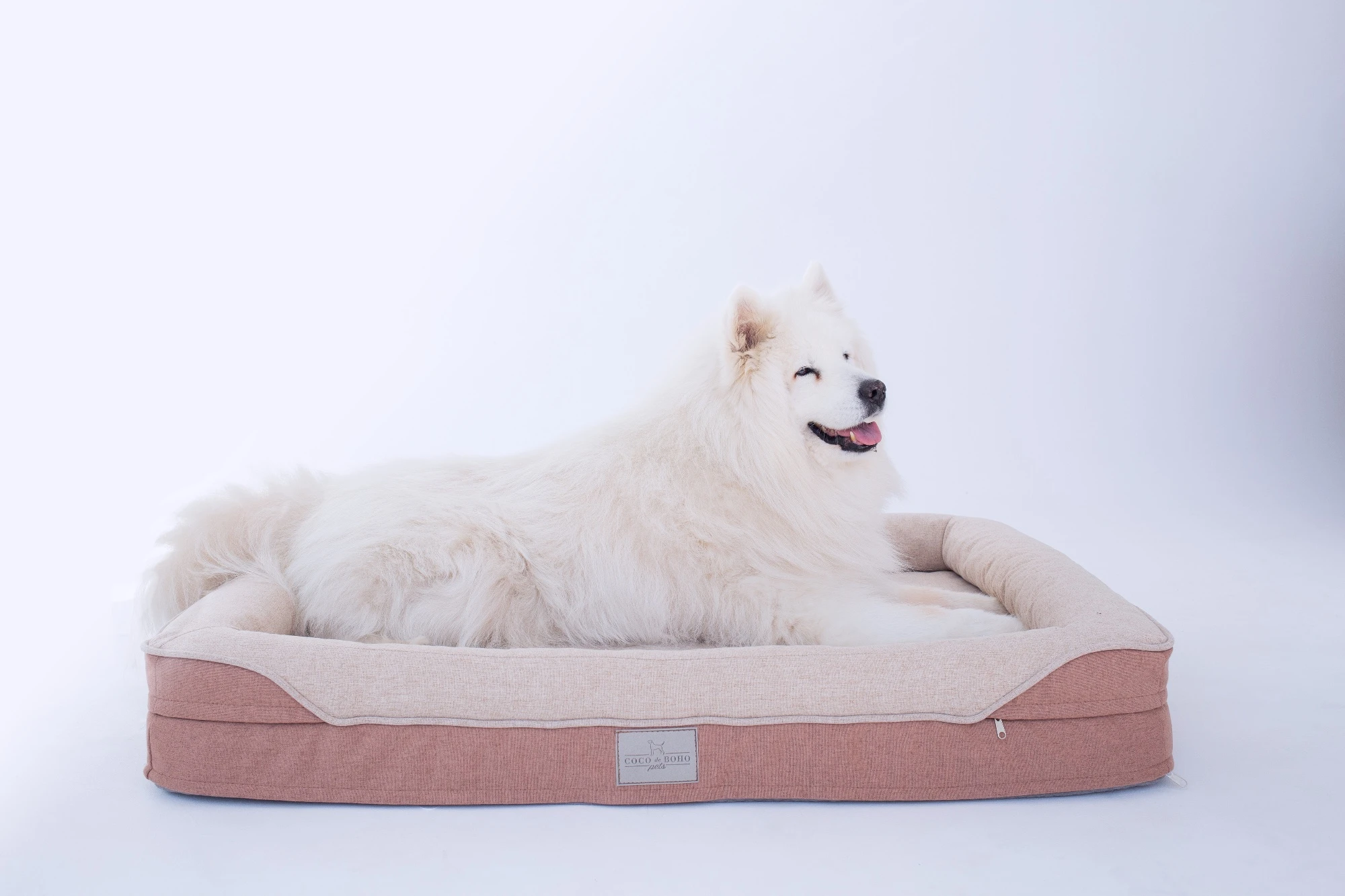 Ортопедическая лежанка Comfort XL Beige/Mocco