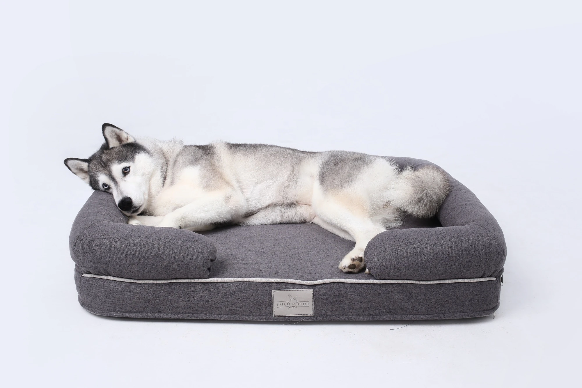 Ортопедическая лежанка Relax L Anthracite